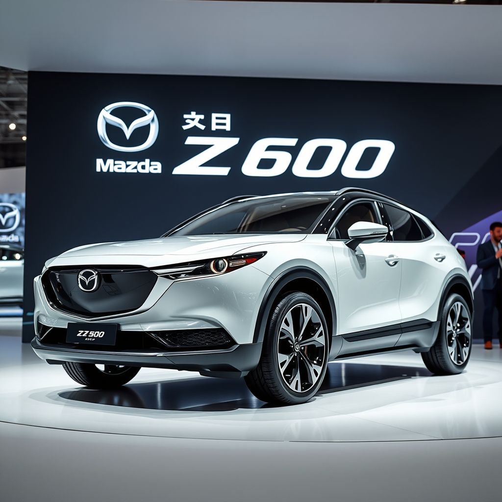 มหกรรมรถยนต์ Shanghai Auto Show 2025 เผยโฉม Mazda EZ60 SUV ไฟฟ้าสุดล้ำ
